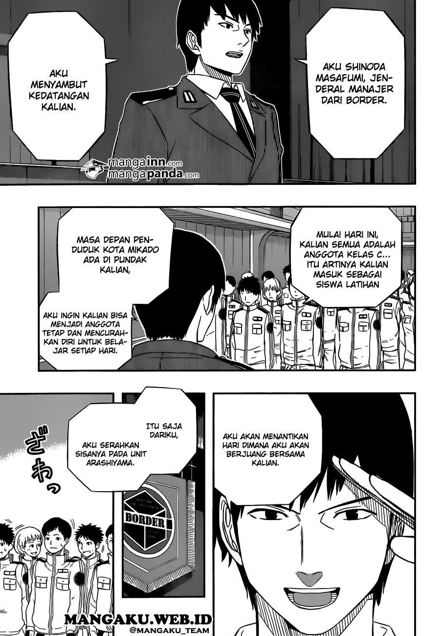 World Trigger Chapter 33 - halaman 3