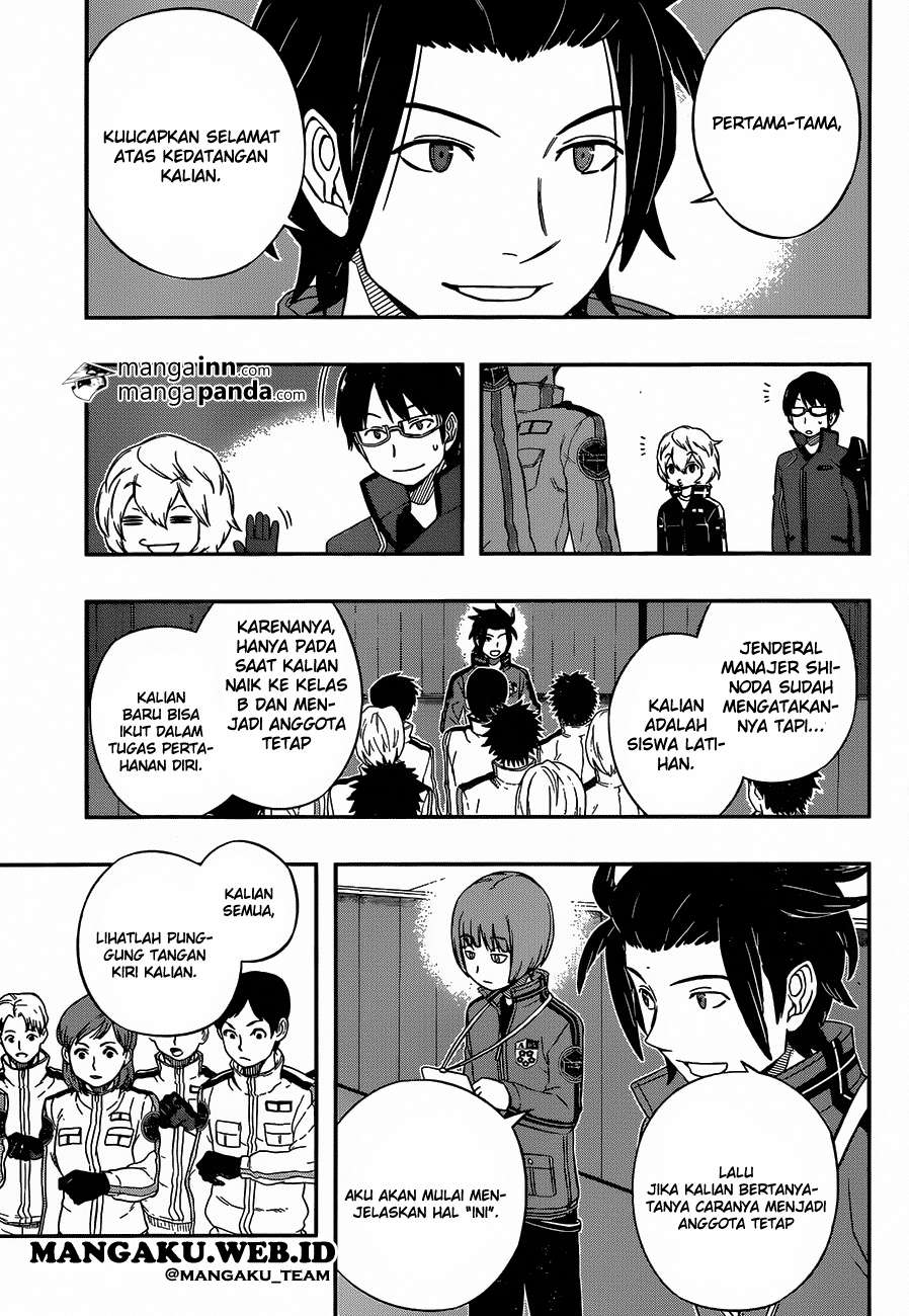 World Trigger Chapter 33 - halaman 7