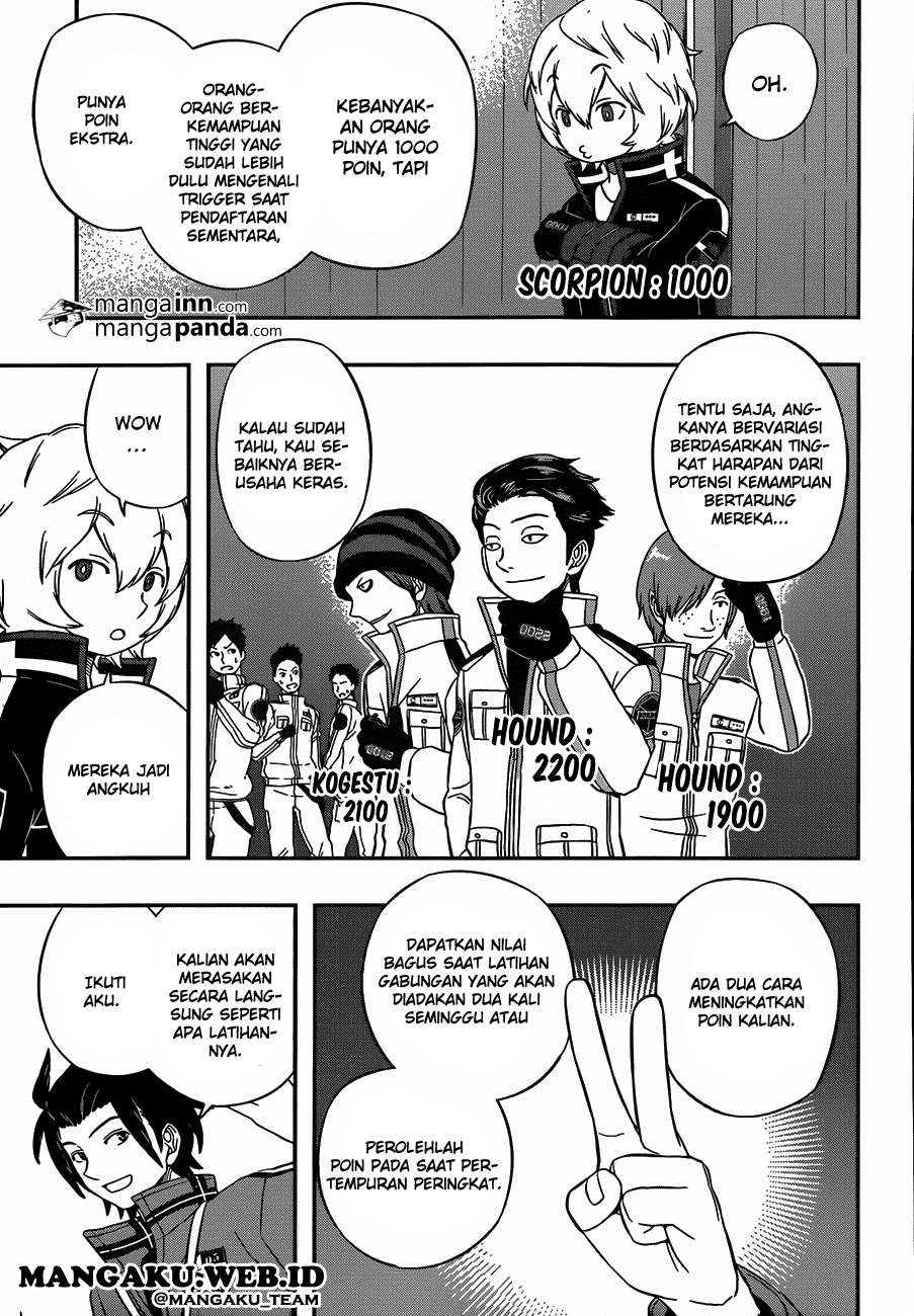 World Trigger Chapter 33 - halaman 9