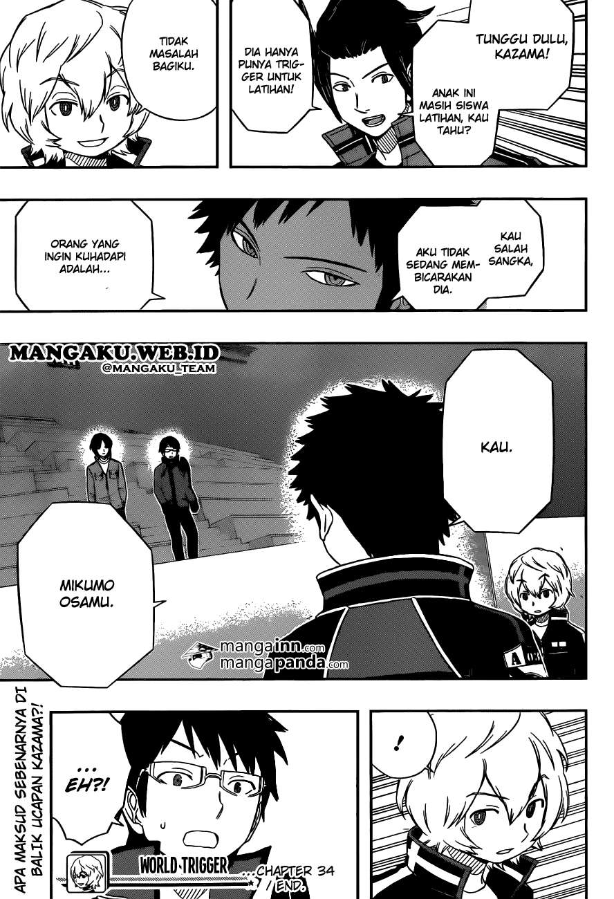 World Trigger Chapter 34 - halaman 17