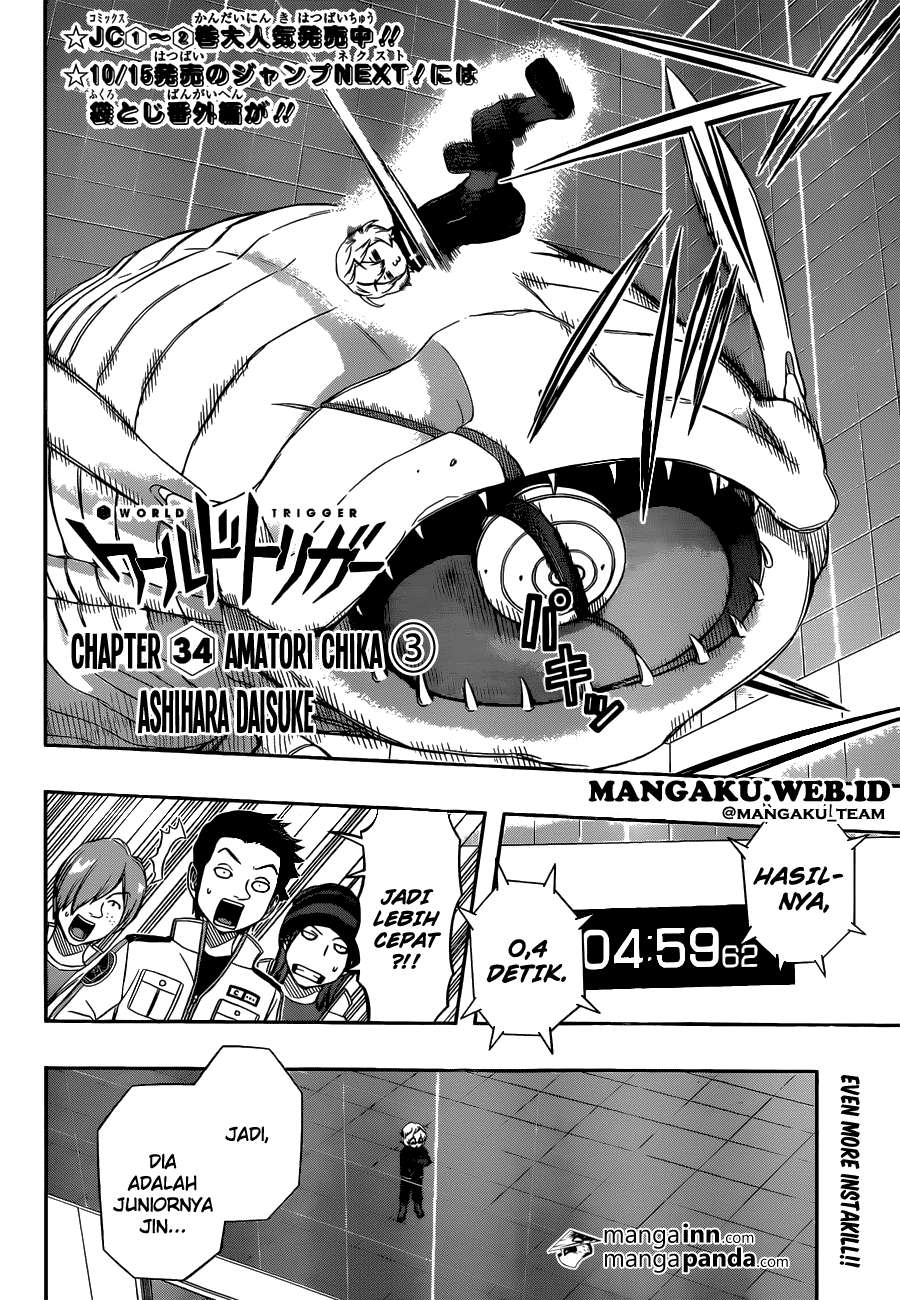 World Trigger Chapter 34 - halaman 2