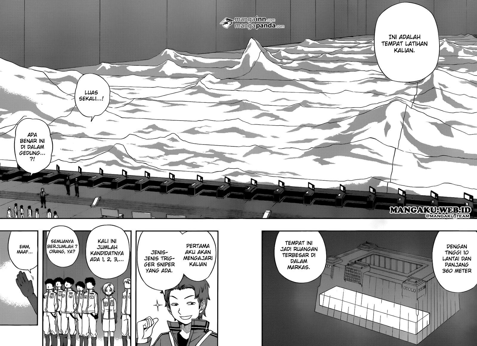 World Trigger Chapter 34 - halaman 8