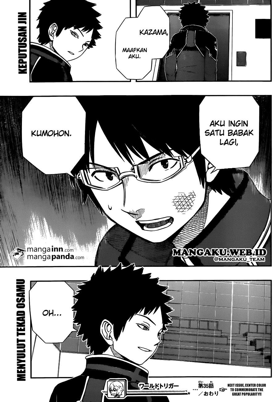World Trigger Chapter 35 - halaman 19