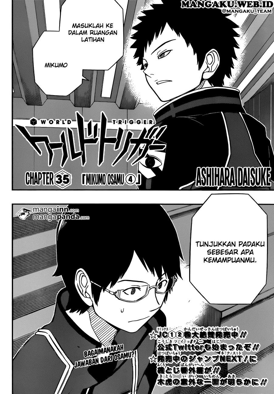 World Trigger Chapter 35 - halaman 2