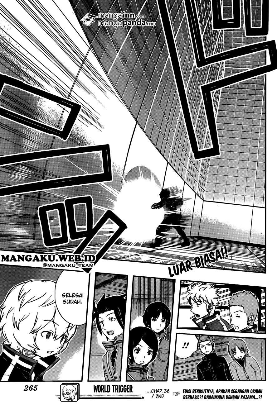 World Trigger Chapter 36 - halaman 16