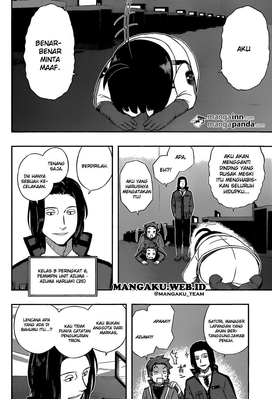 World Trigger Chapter 37 - halaman 12