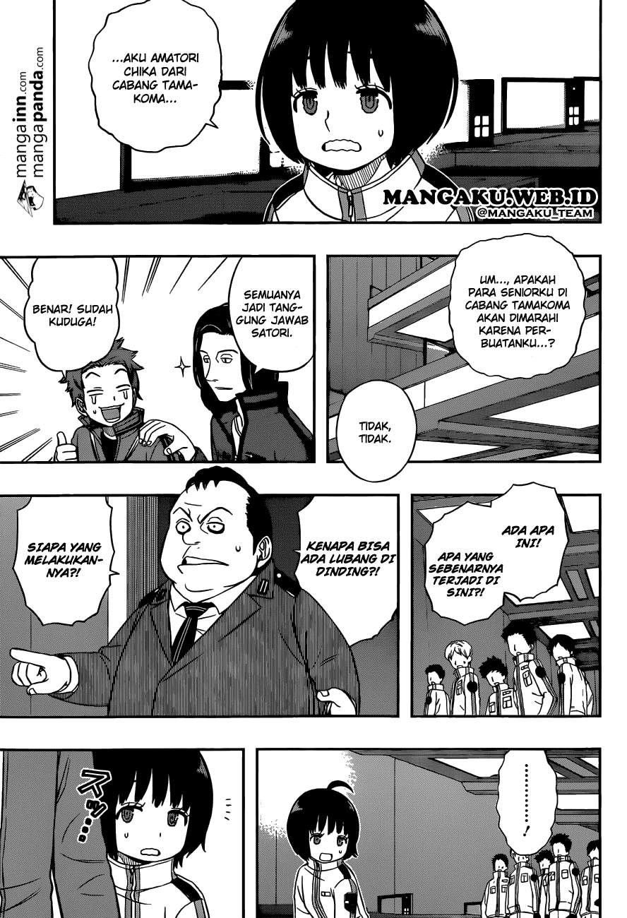 World Trigger Chapter 37 - halaman 13