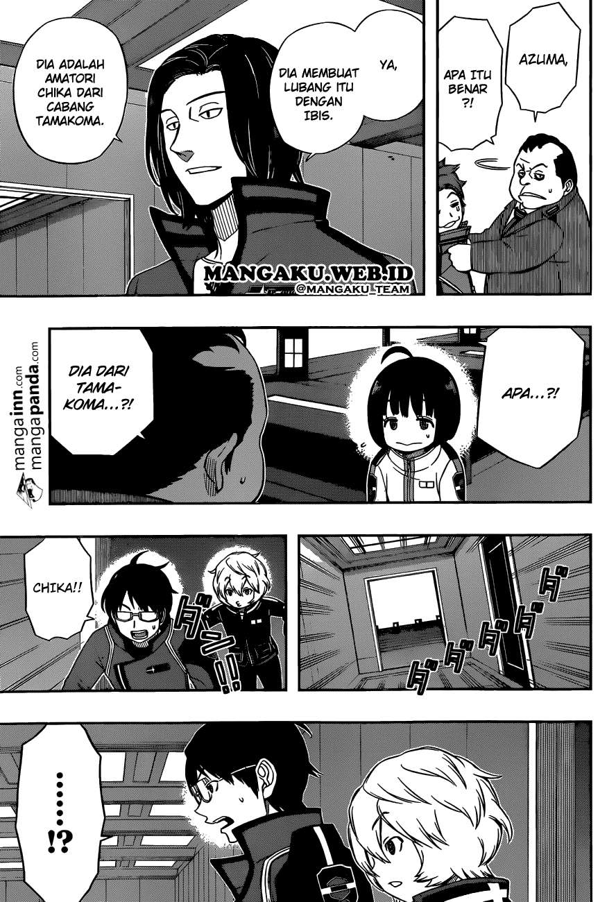World Trigger Chapter 37 - halaman 15