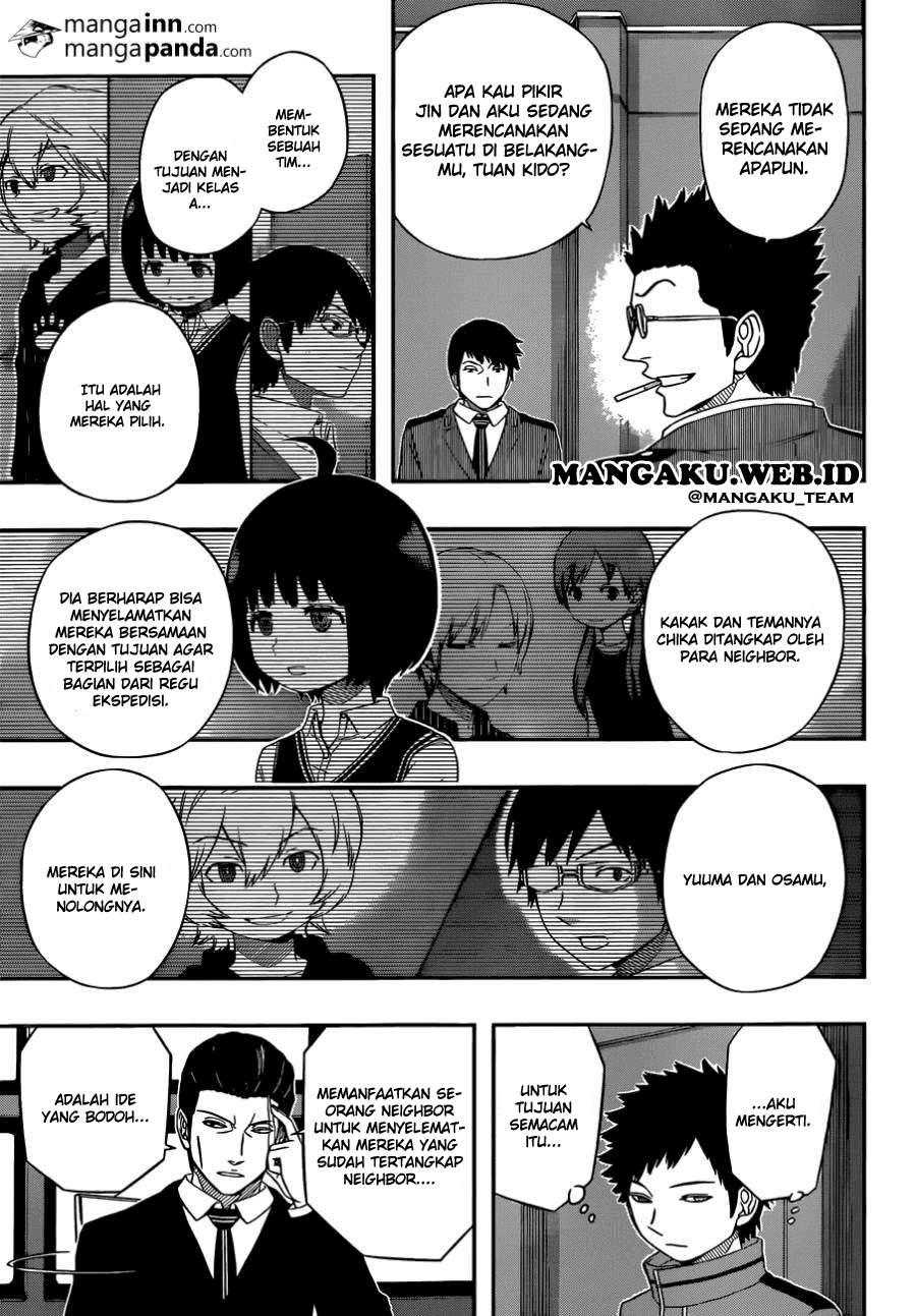 World Trigger Chapter 38 - halaman 13