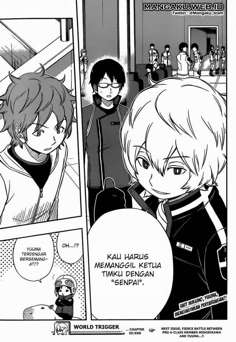 World Trigger Chapter 39 - halaman 20
