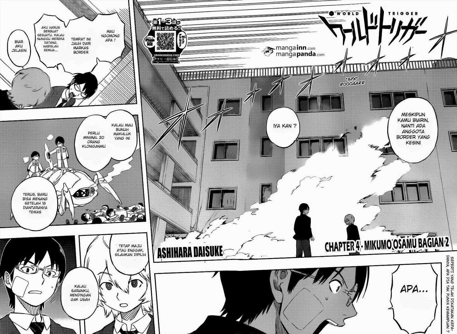 World Trigger Chapter 4 - halaman 3