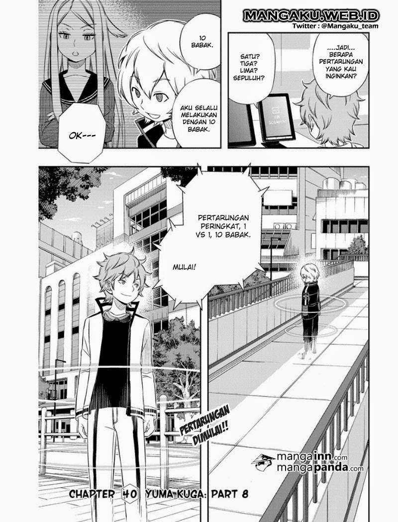 World Trigger Chapter 40 - halaman 4