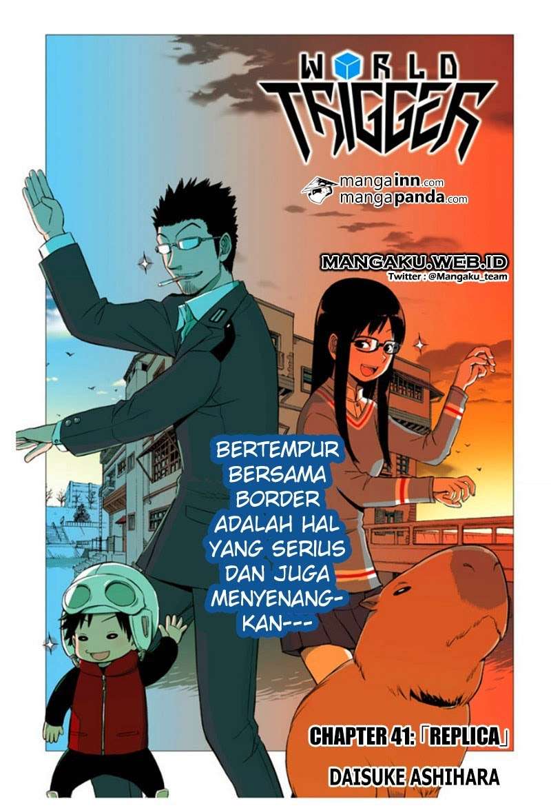 World Trigger Chapter 41 - halaman 2