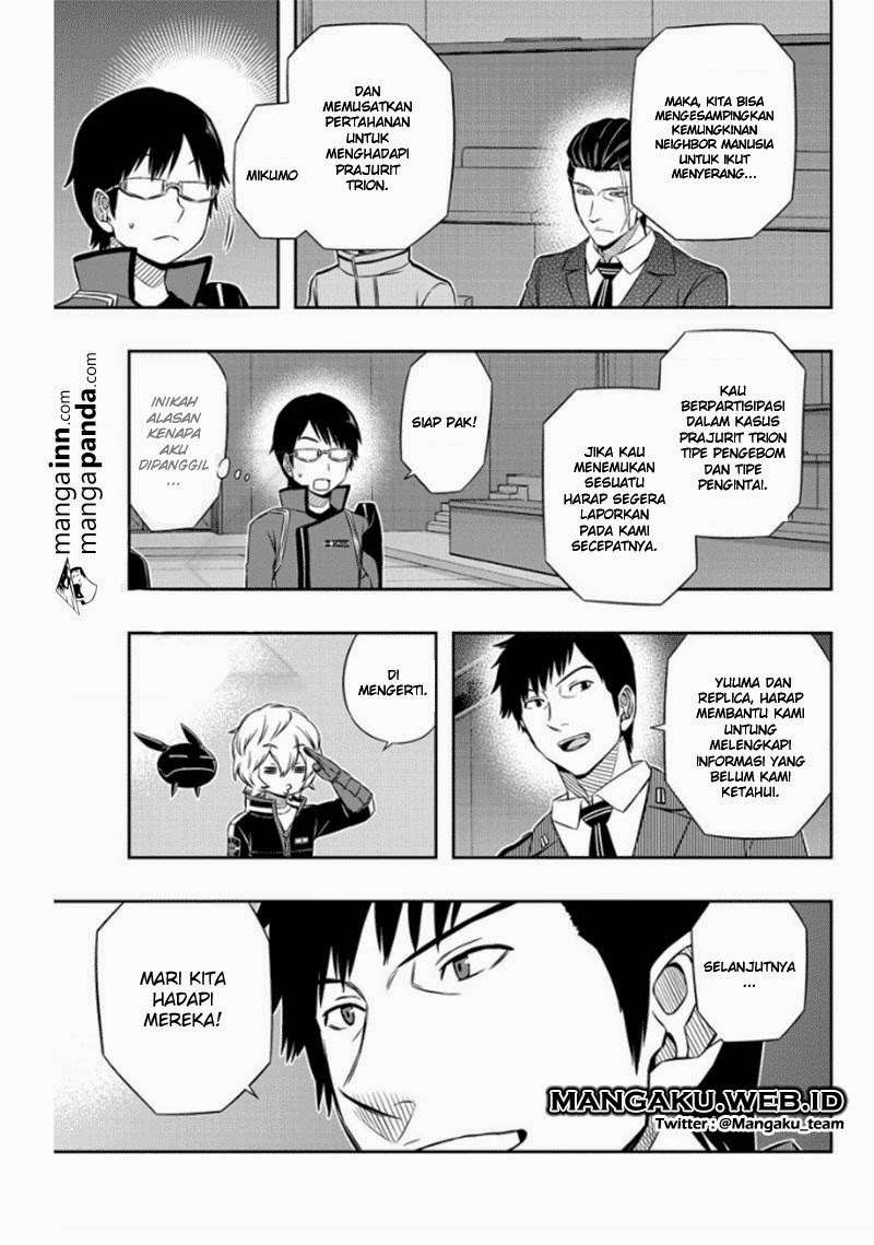 World Trigger Chapter 42 - halaman 13
