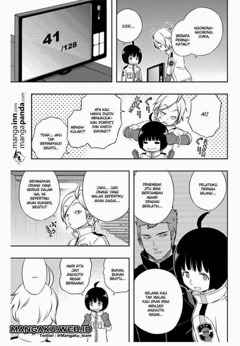 World Trigger Chapter 42 - halaman 15