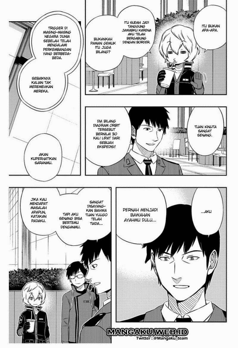 World Trigger Chapter 42 - halaman 17