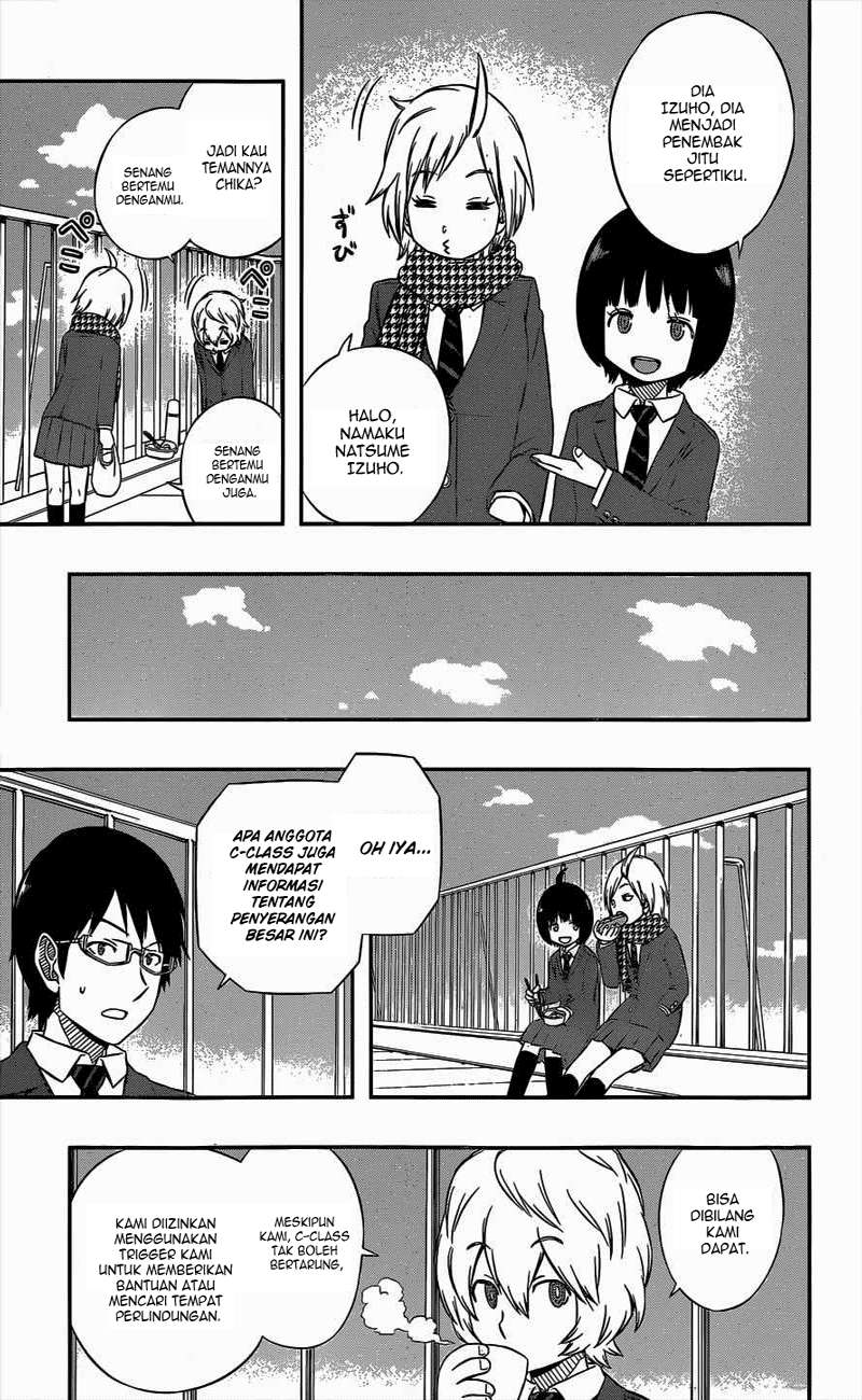 World Trigger Chapter 43 - halaman 14