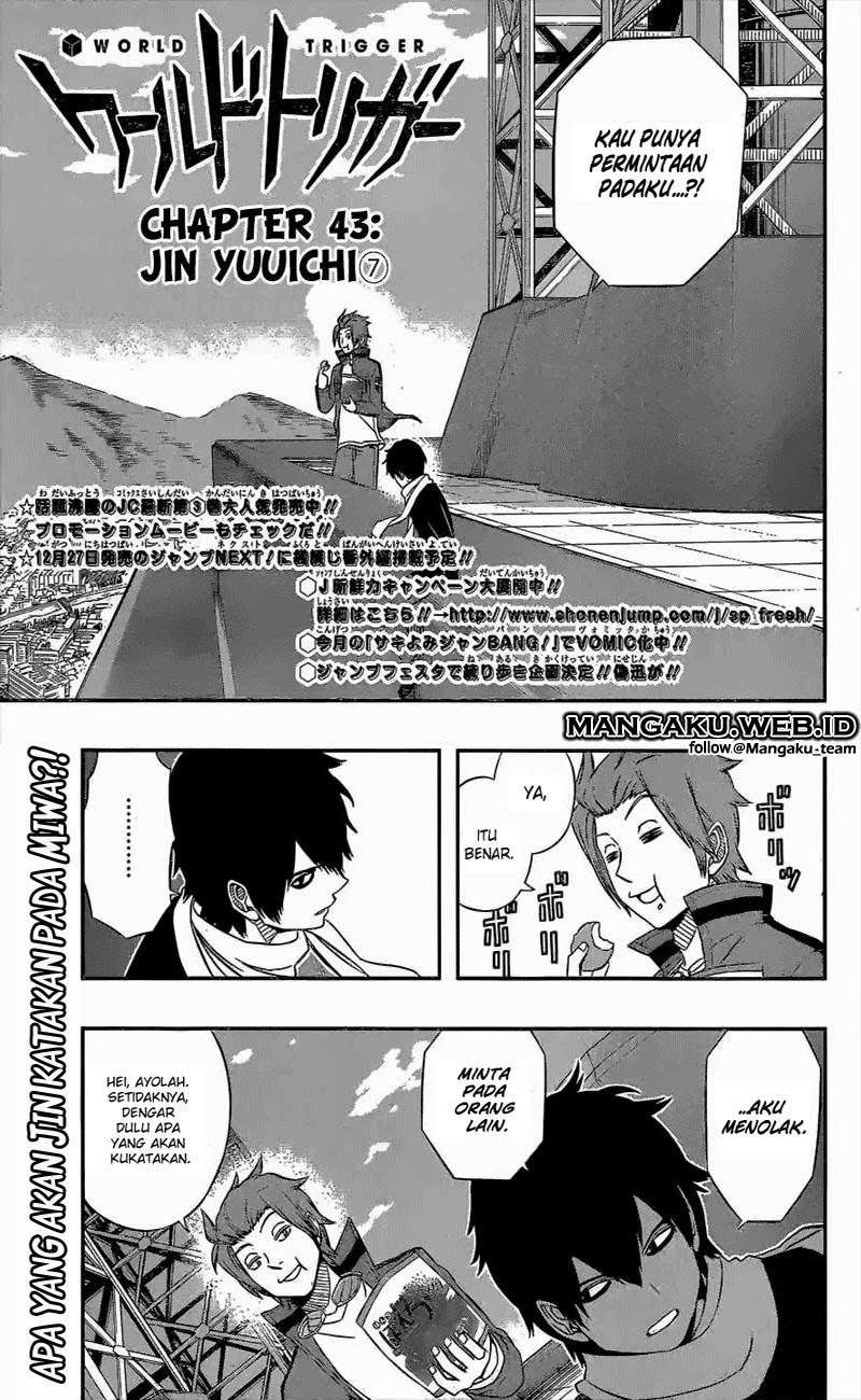 World Trigger Chapter 43 - halaman 2