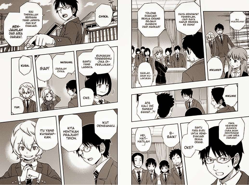 World Trigger Chapter 44 - halaman 3