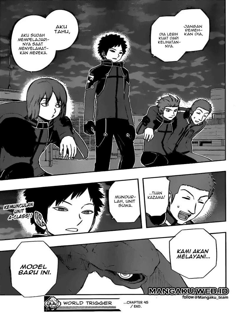 World Trigger Chapter 45 - halaman 19