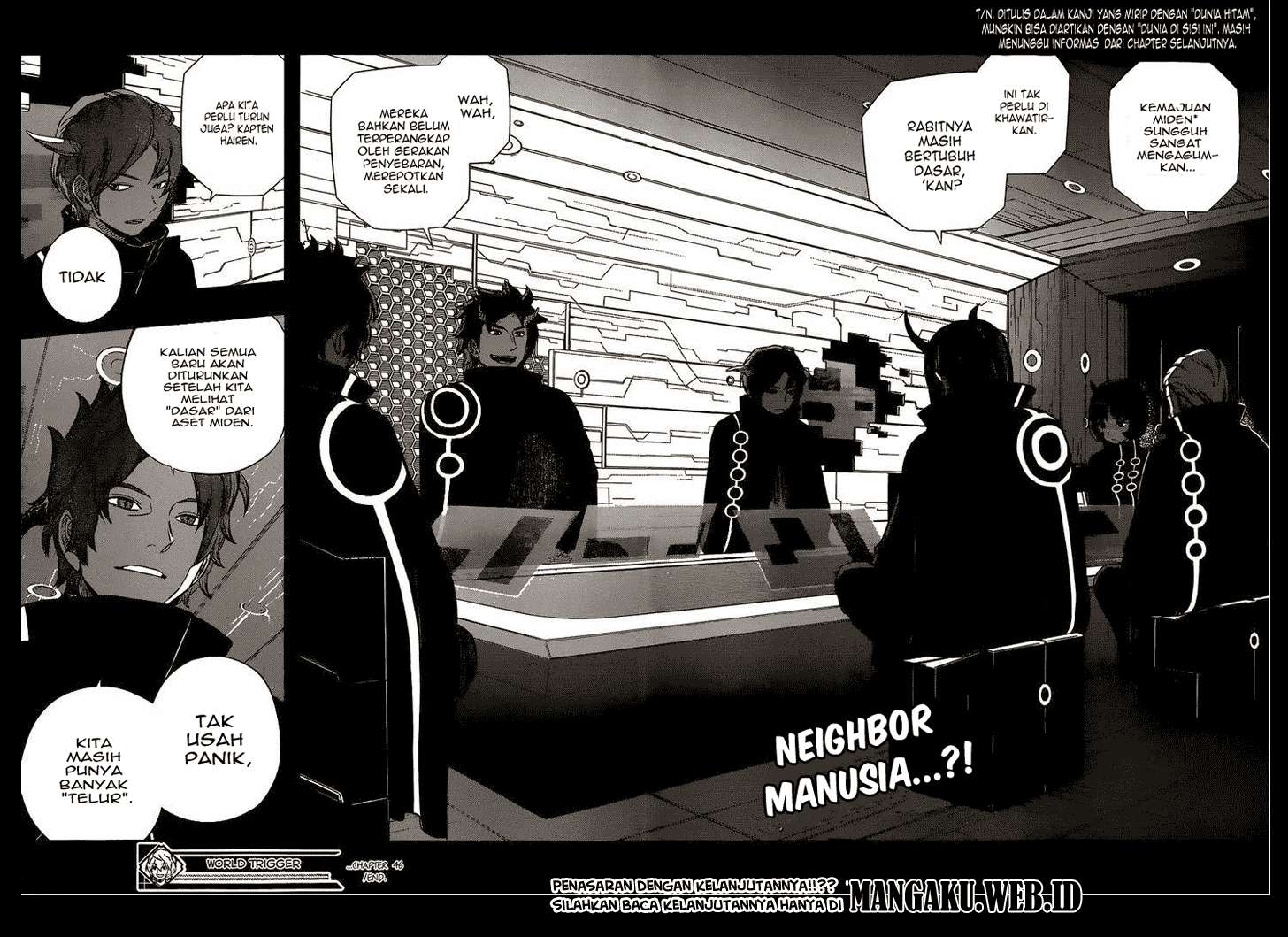 World Trigger Chapter 46 - halaman 19