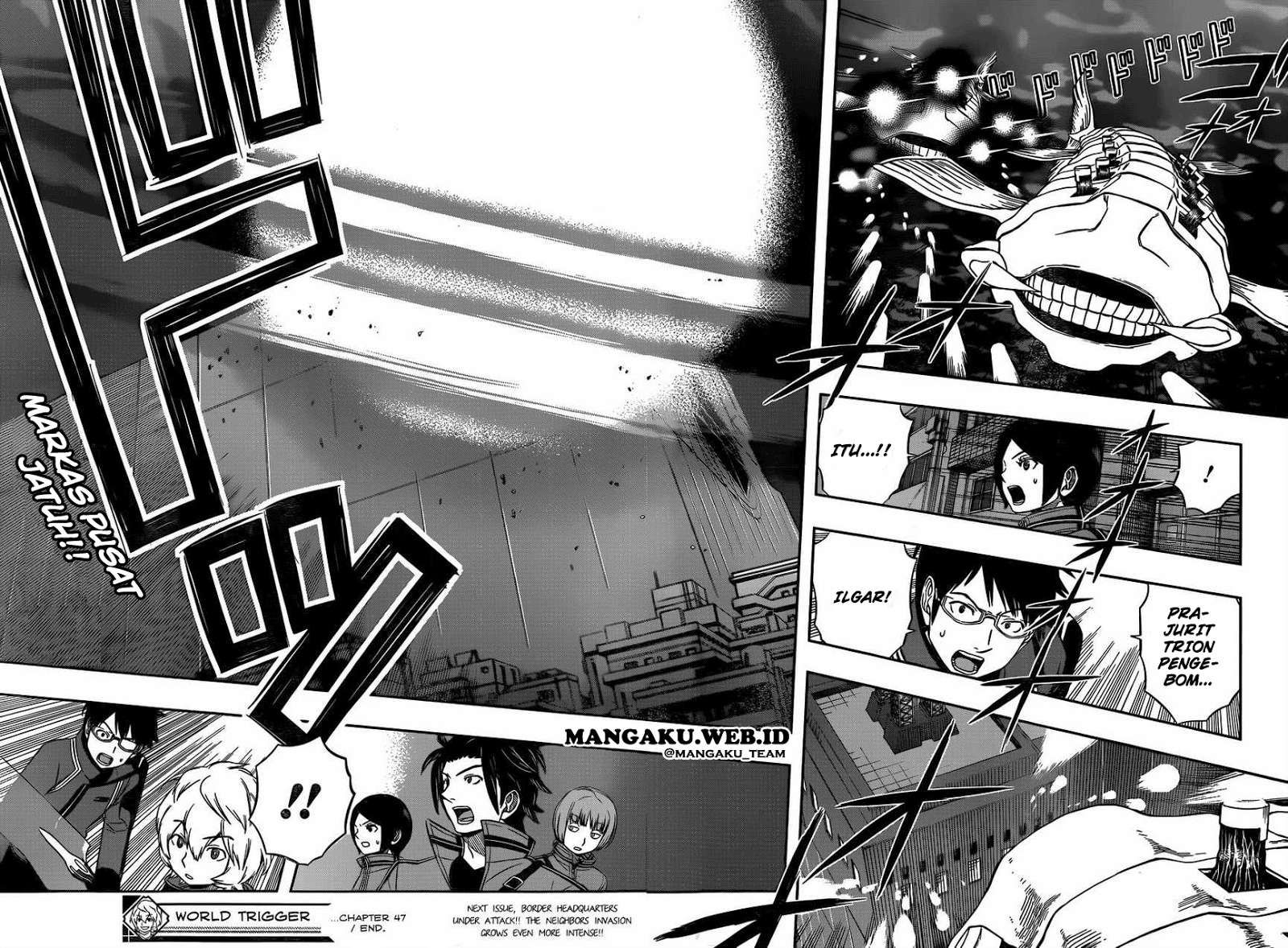 World Trigger Chapter 47 - halaman 15