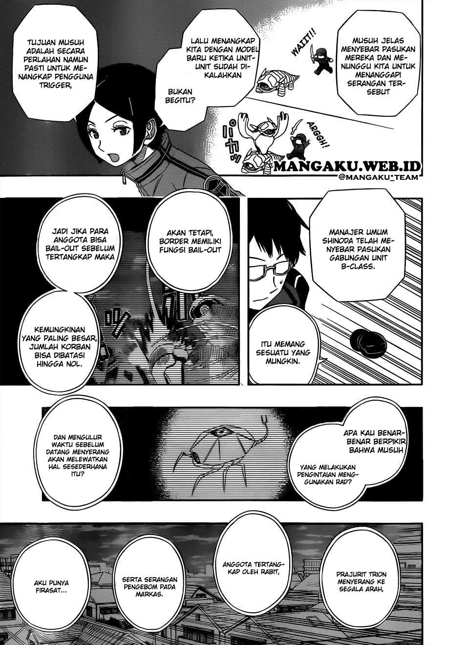 World Trigger Chapter 49 - halaman 12