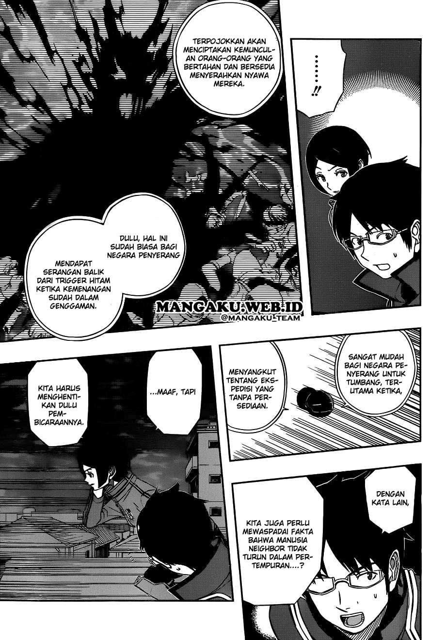 World Trigger Chapter 49 - halaman 14
