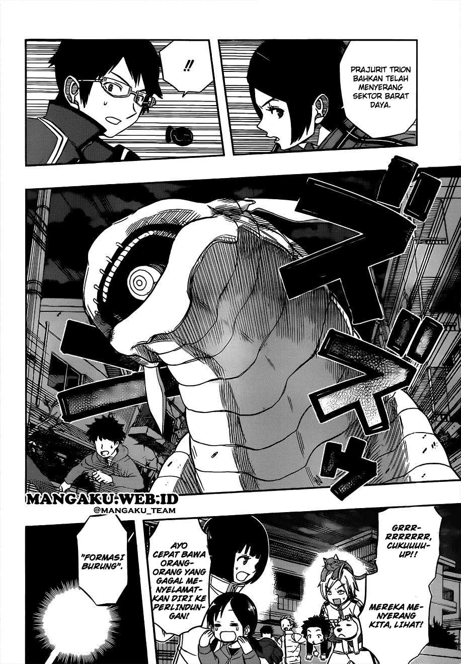 World Trigger Chapter 49 - halaman 15