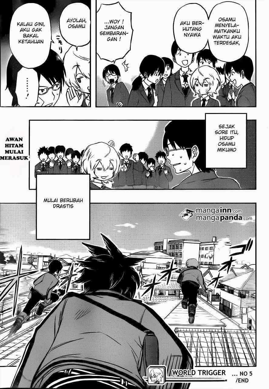 World Trigger Chapter 5 - halaman 17