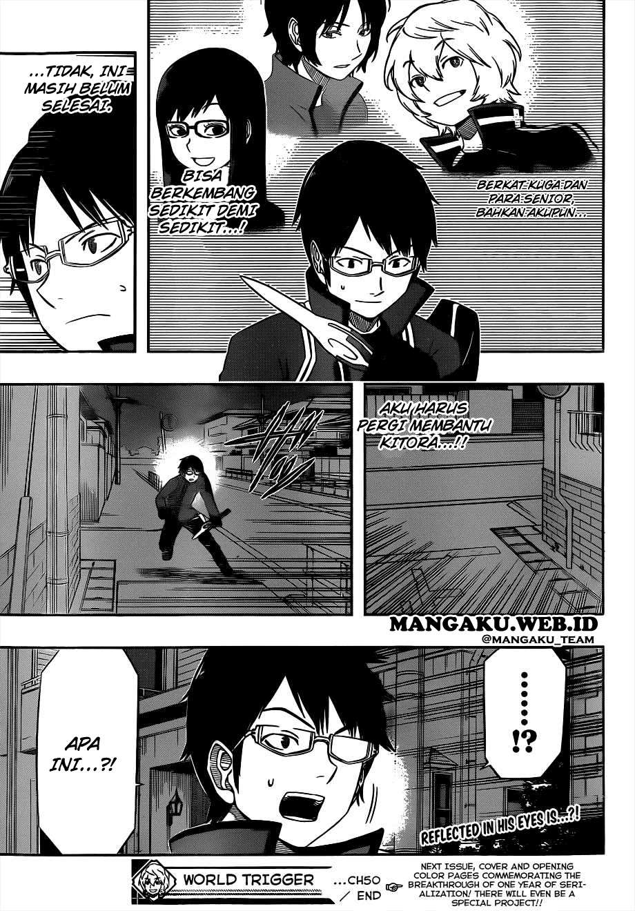 World Trigger Chapter 50 - halaman 18