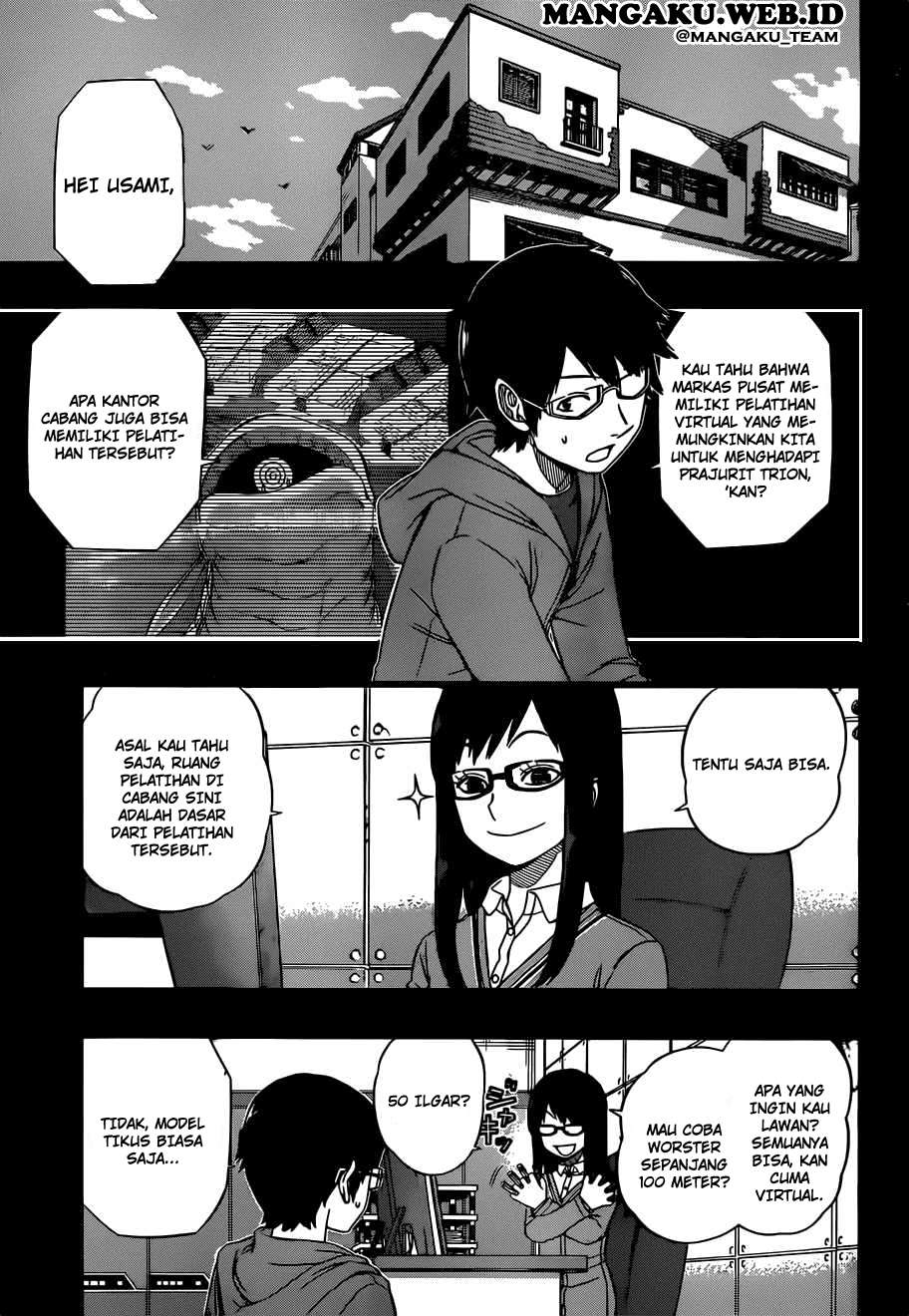 World Trigger Chapter 50 - halaman 9