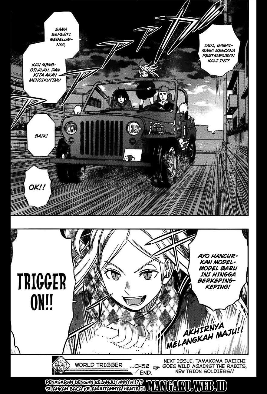 World Trigger Chapter 52 - halaman 18