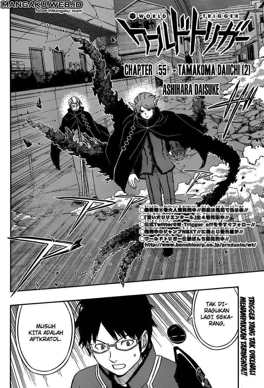 World Trigger Chapter 55 - halaman 2