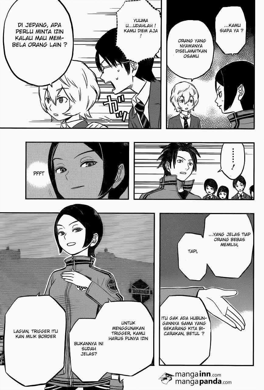 World Trigger Chapter 6 - halaman 14