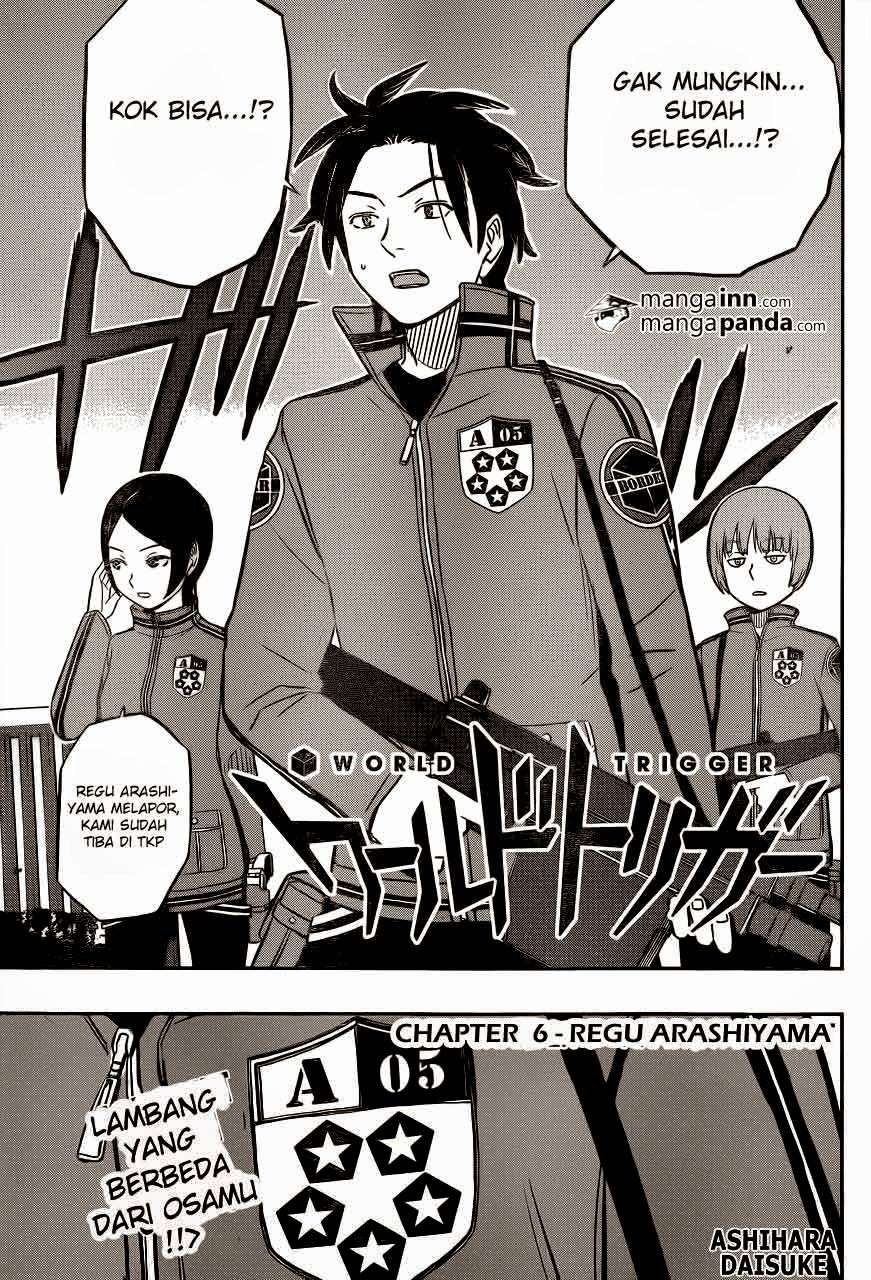 World Trigger Chapter 6 - halaman 4
