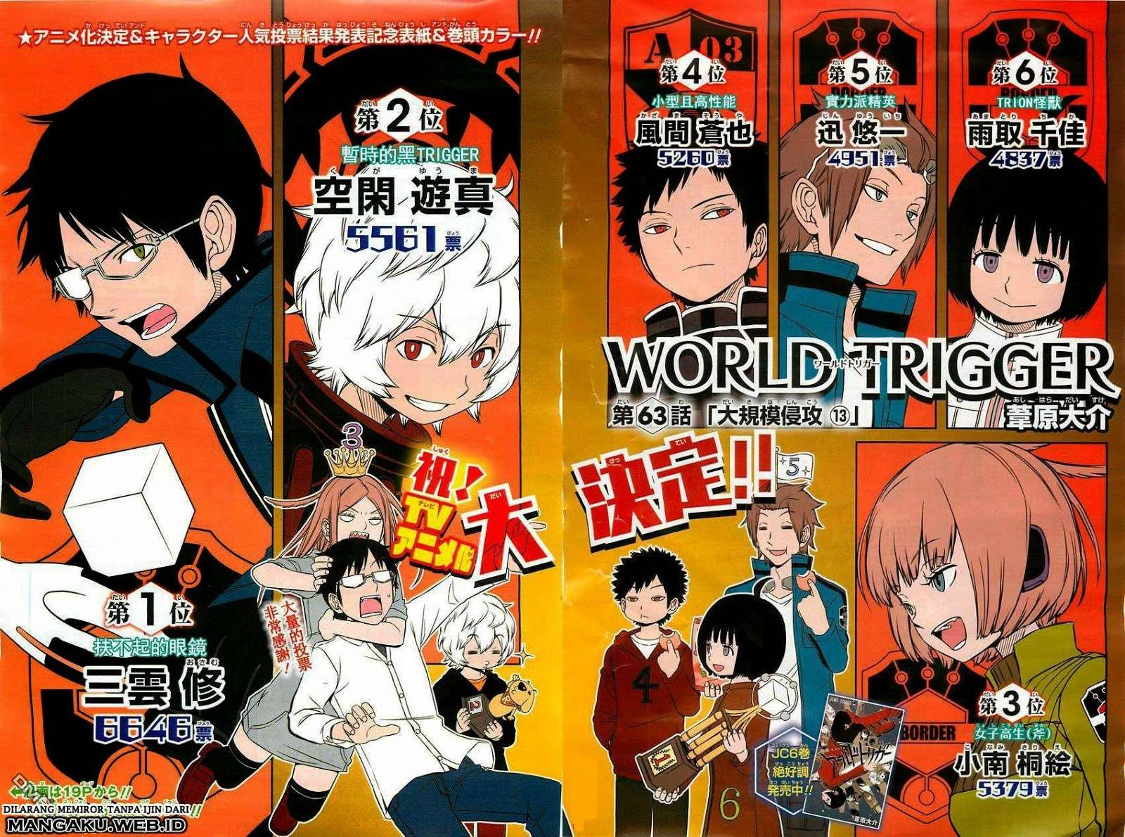 World Trigger Chapter 63 - halaman 3