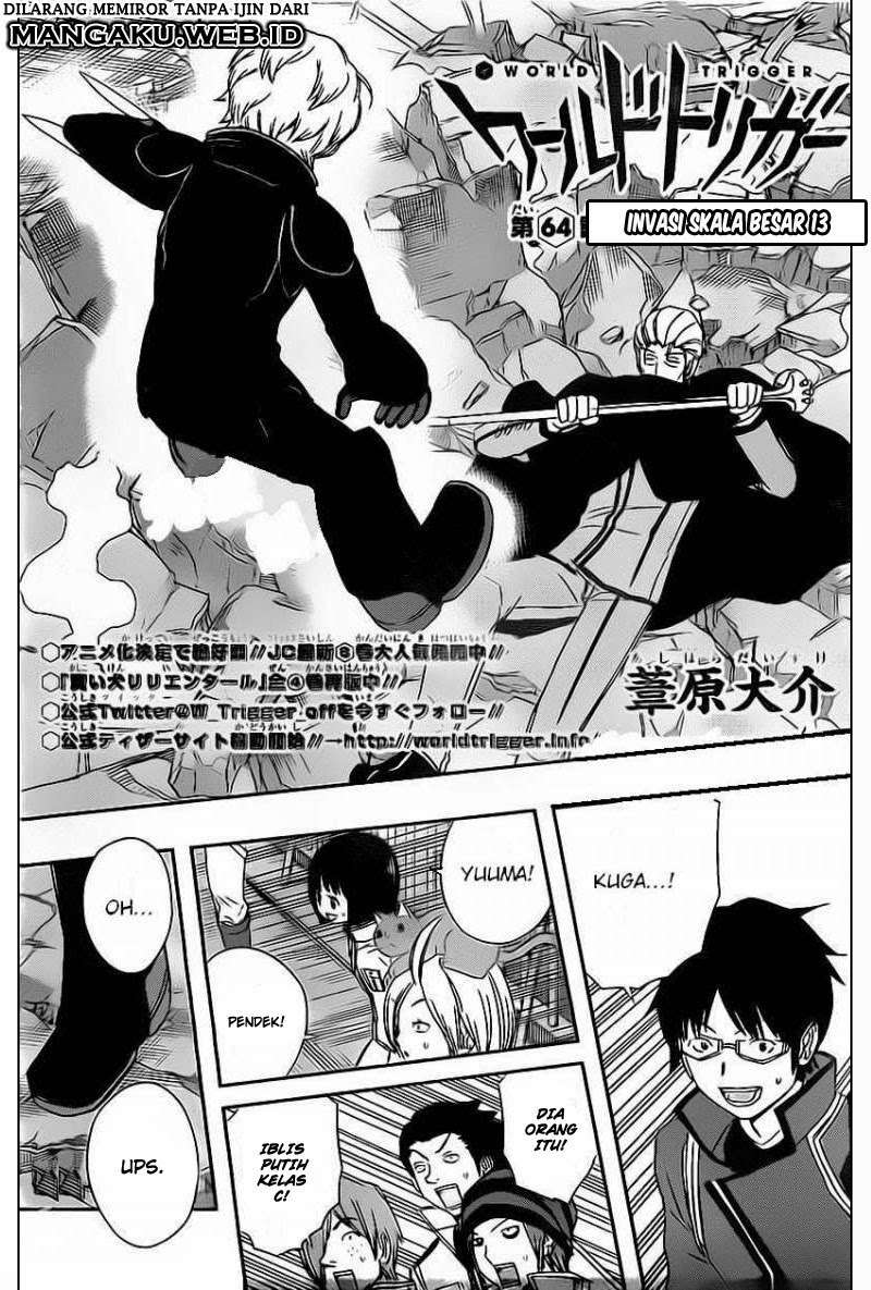 World Trigger Chapter 64 - halaman 21