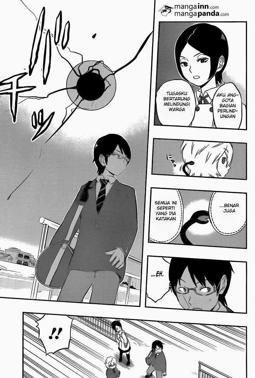 World Trigger Chapter 7 - halaman 14