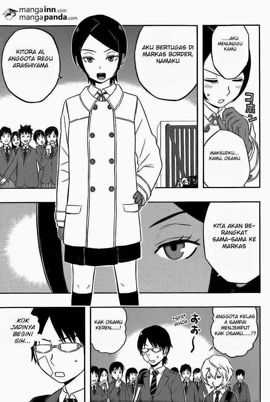 World Trigger Chapter 7 - halaman 4