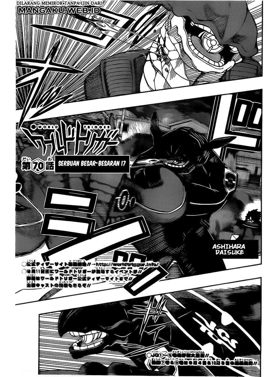 World Trigger Chapter 70 - halaman 2