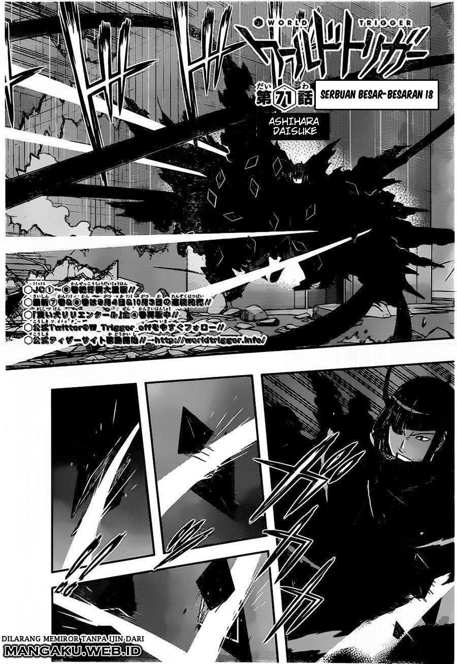 World Trigger Chapter 71 - halaman 5