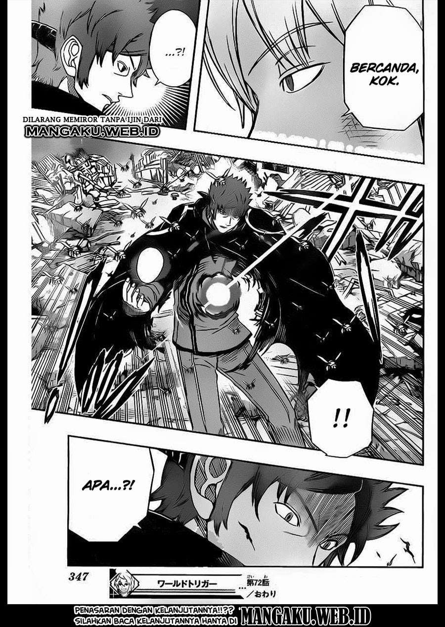 World Trigger Chapter 72 - halaman 20