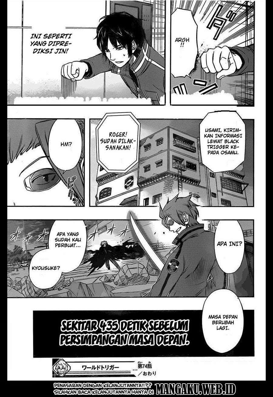 World Trigger Chapter 74 - halaman 20