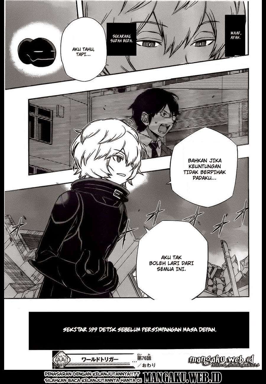 World Trigger Chapter 76 - halaman 23