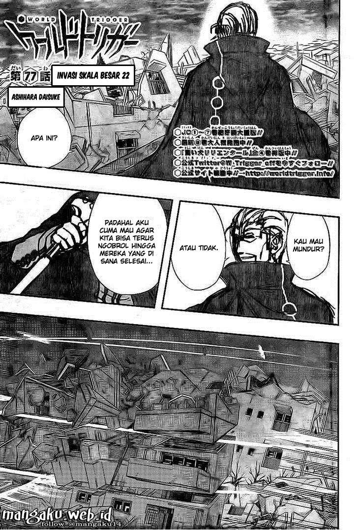 World Trigger Chapter 77 - halaman 4