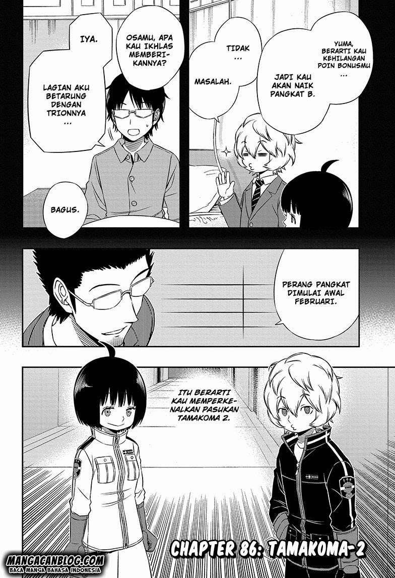 World Trigger Chapter 86 - halaman 3