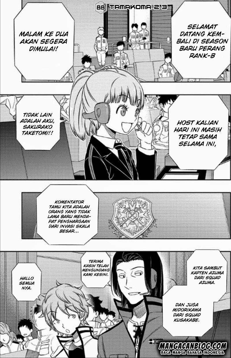 World Trigger Chapter 88 - halaman 2