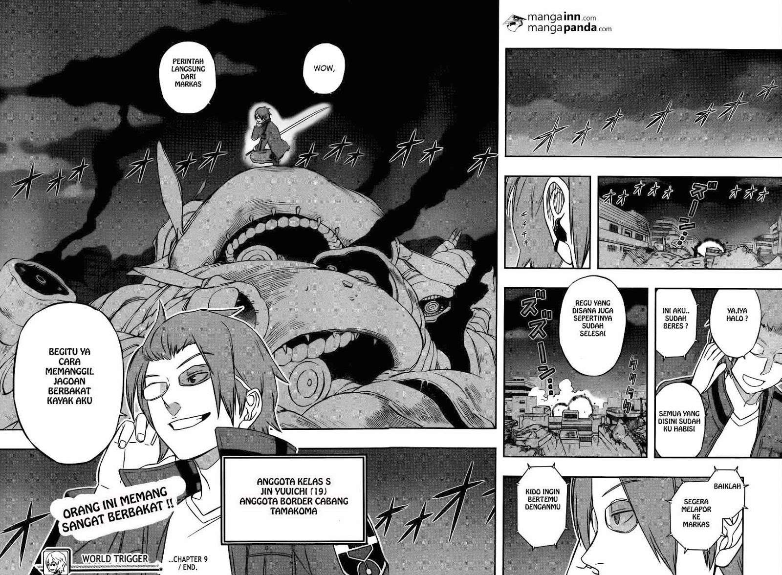 World Trigger Chapter 9 - halaman 18