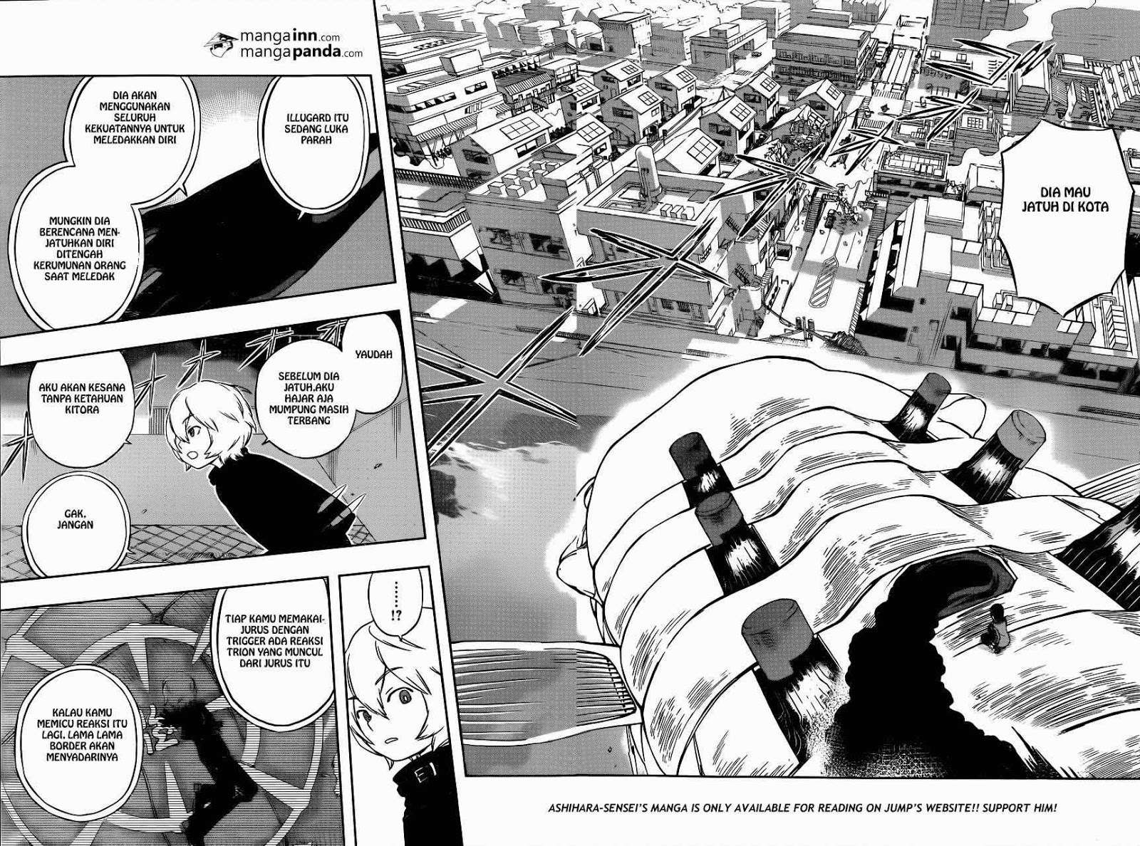 World Trigger Chapter 9 - halaman 4